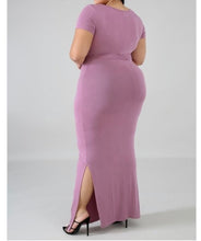 Load image into Gallery viewer, Mauve Maxi Dress-CURVY